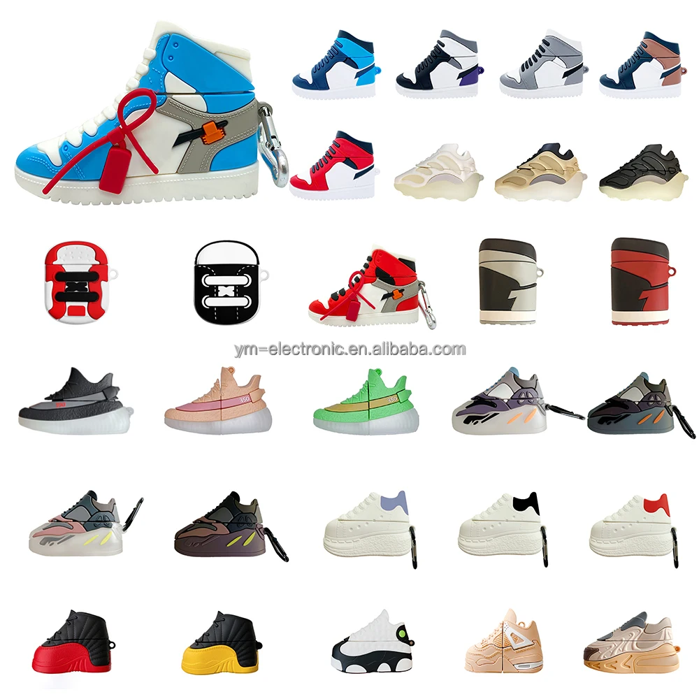 2021 Stereo Sneaker Shoe AJ Silicone For airpods Case pro For airpods Case Design for airpods Case
2021 Stereo Sneaker Shoe AJ Silicone For airpods Case pro For airpods Case Design for airpods Case