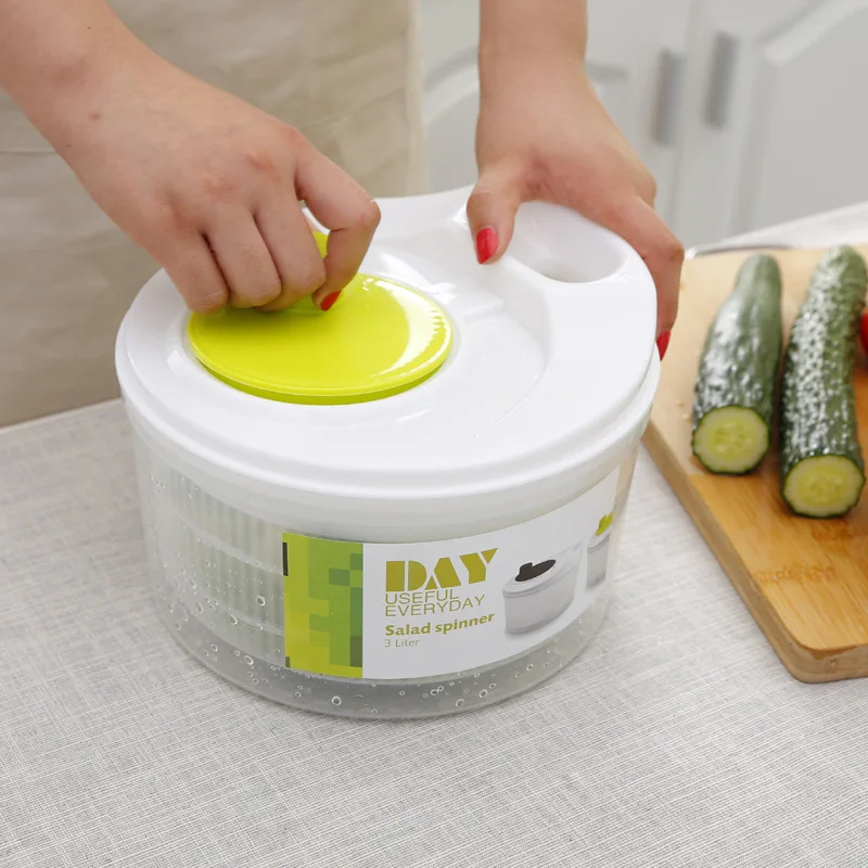 BBA118 Kitchen Supplies Vegetable Dehydrator Drain Basket Multifunction Home Water Squeezer Salad Spinner
BBA118 Kitchen Supplies Vegetable Dehydrator Drain Basket Multifunction Home Water Squeezer Salad Spinner