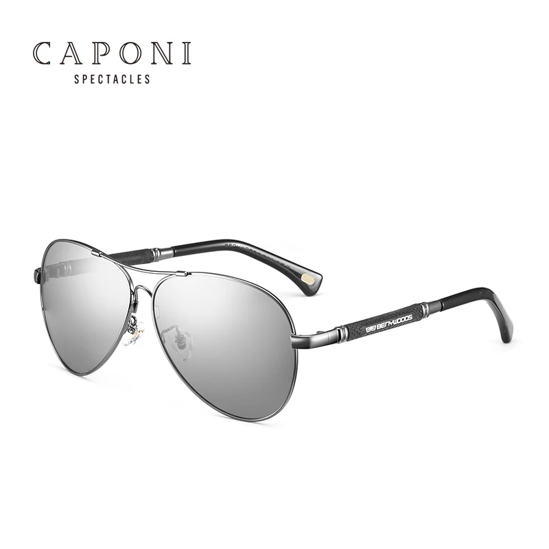 CAPONI Casual 2020 Hot Selling Metal Round Double Bridge Gafas De Sol Day And Night Use Photochromic Driving Glasses Mens
CAPONI Casual 2020 Hot Selling Metal Round Double Bridge Gafas De Sol Day And Night Use Photochromic Driving Glasses Mens