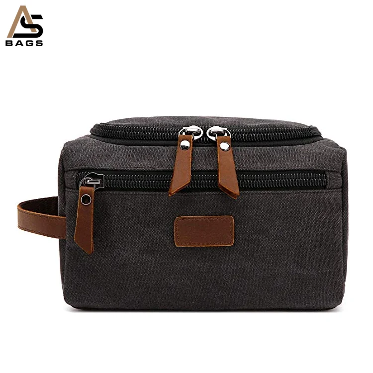 Aosheng Custom Wholesale Black Shaving Dopp Kit Vintage Luxury Leather Canvas Pouch Men Travel Cosmetic Bag
Aosheng Custom Wholesale Black Shaving Dopp Kit Vintage Luxury Leather Canvas Pouch Men Travel Cosmetic Bag