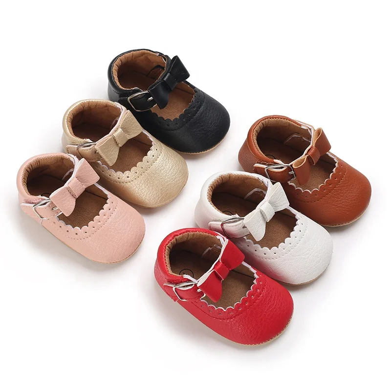 Cute new baby shoes bow princess shoes soft-sole non-slip causal shoes for baby girls party, Black/brown/gold/pink/red/white
Cute new baby shoes bow princess shoes soft-sole non-slip causal shoes for baby girls party, Black/brown/gold/pink/red/white