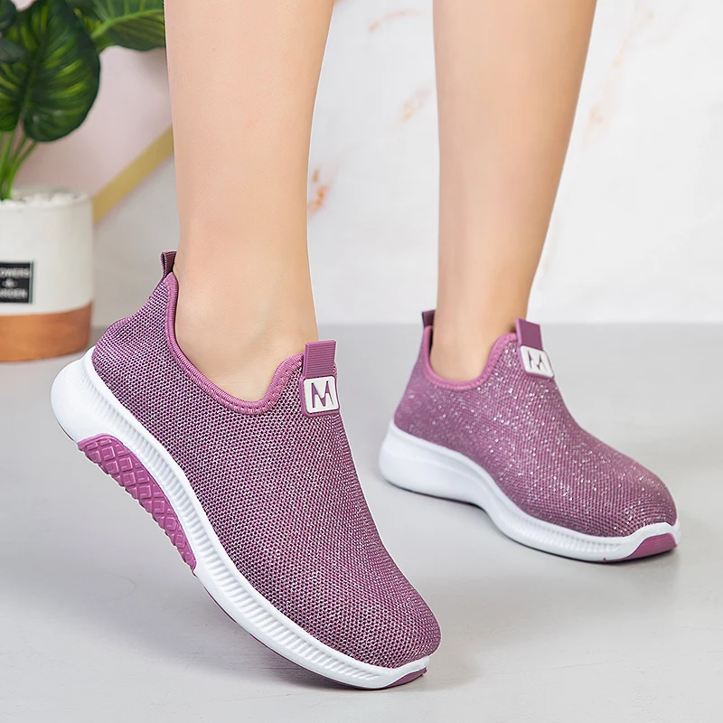 2021 new women sport sneakers female fly weave a foot pedal casual shoes breathable running shoes, Customized color
2021 new women sport sneakers female fly weave a foot pedal casual shoes breathable running shoes, Customized color
