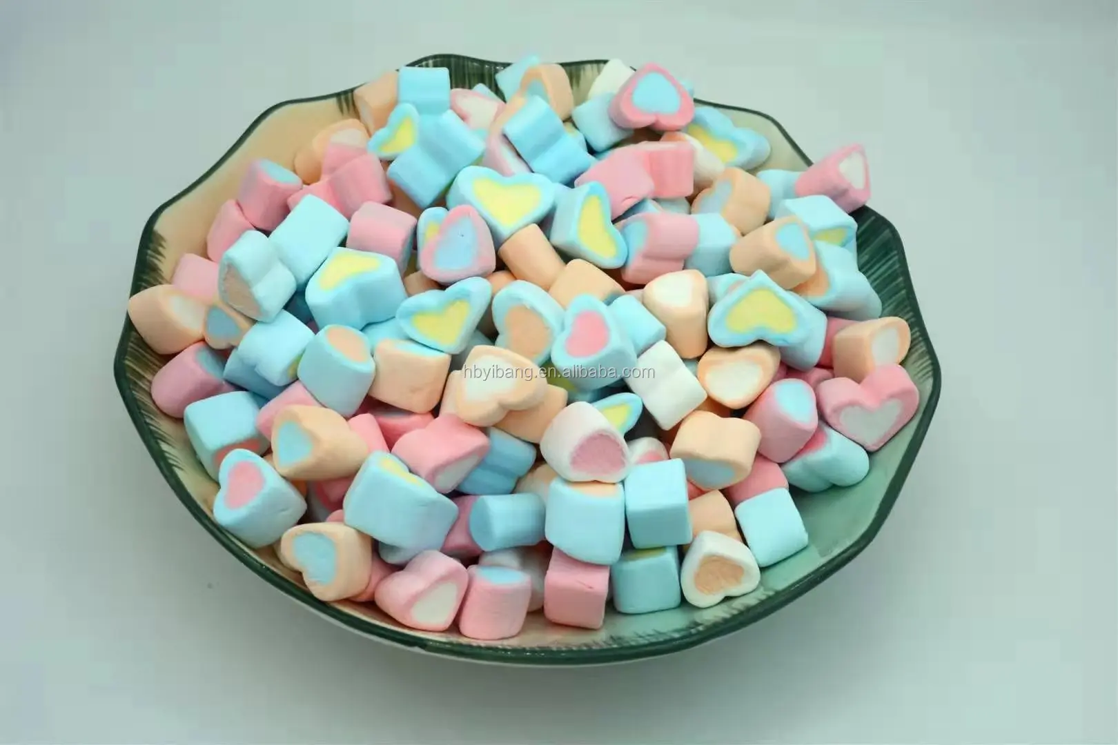 mini marshmallow cotton candy：