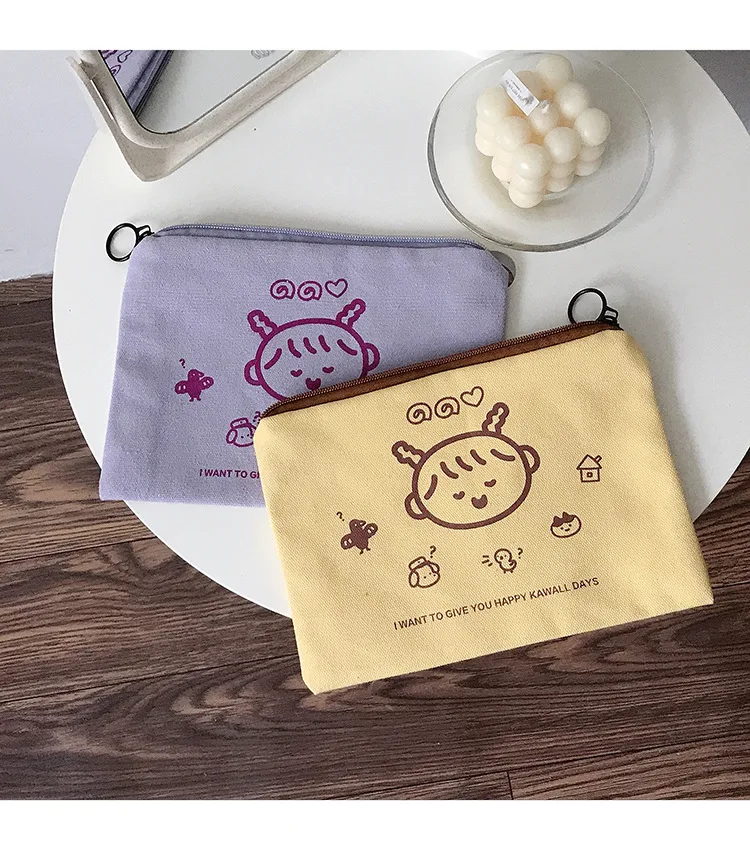 Wholesale 3 MOQ Cute Canvas Skincare Cosmetic Bags & Cases Travel Bag for Cosmetics, Customized color
Wholesale 3 MOQ Cute Canvas Skincare Cosmetic Bags & Cases Travel Bag for Cosmetics, Customized color