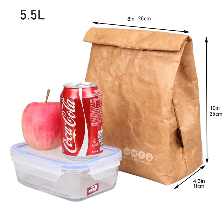Custom eco friendly insulated disposable paper cooler lunch bag, Customized color
Custom eco friendly insulated disposable paper cooler lunch bag, Customized color