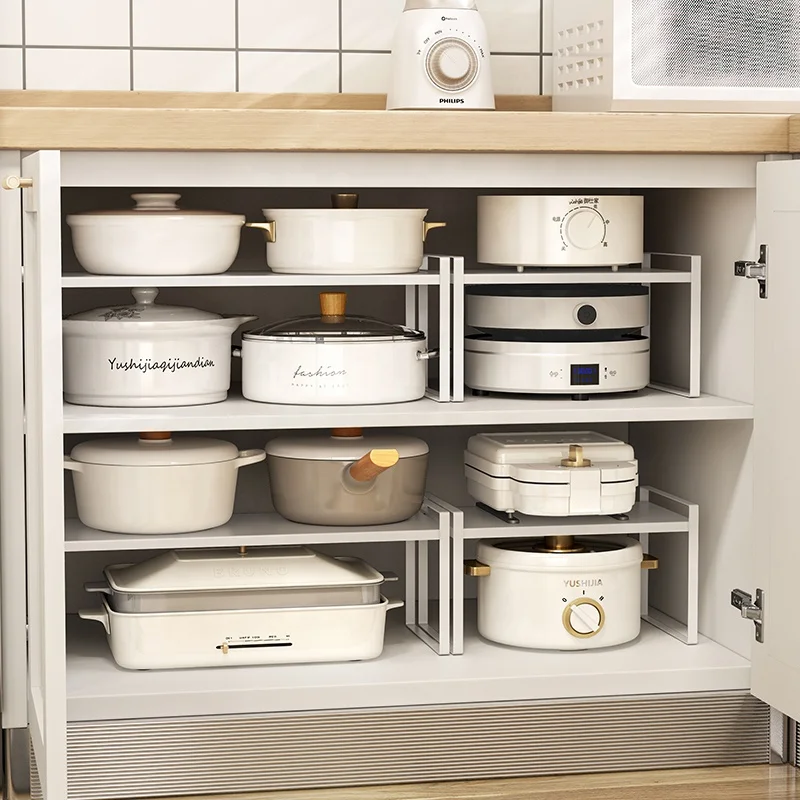 Hot selling Standing type Space saving cupboard expandable rack telescopic kitchen counter storage 
Hot selling Standing type Space saving cupboard expandable rack telescopic kitchen counter storage