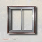 Window bathroom sliding window with screen aluminium double tempered glass thermal break AS2047 aama