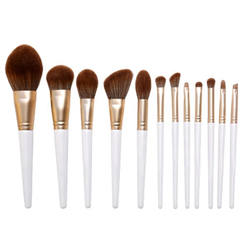 Custom Wholesale Free Sample 12 Pcs Private Label China Makeup Brushes Set, Customized color
Custom Wholesale Free Sample 12 Pcs Private Label China Makeup Brushes Set, Customized color