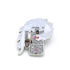 OEM Design soft enamel metal dragon lapel pin shiny silver metal badges with butterfly clutch