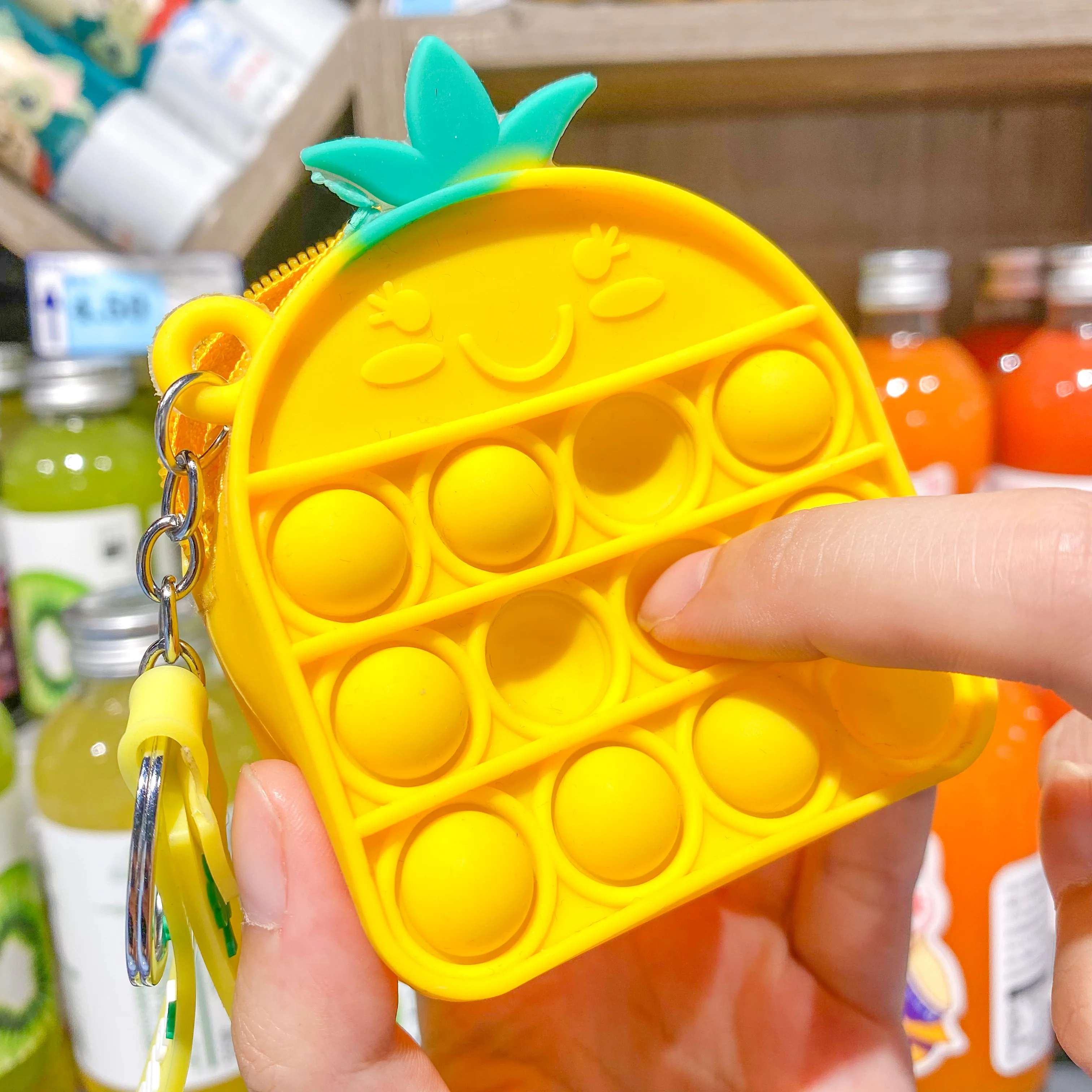 2021 Fashion cute Kids suppliers wholesale custom cartoon food grade silicone makeup organizer Coin decompression bags, Customized
2021 Fashion cute Kids suppliers wholesale custom cartoon food grade silicone makeup organizer Coin decompression bags, Customized