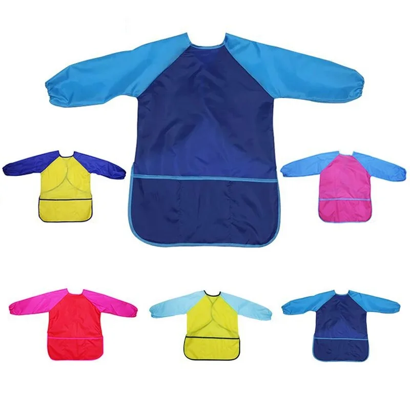 Amazon Hot Sell Waterproof children's Painting Kids Art Smock Apron, Yellow,blue,green,orange
Amazon Hot Sell Waterproof children's Painting Kids Art Smock Apron, Yellow,blue,green,orange