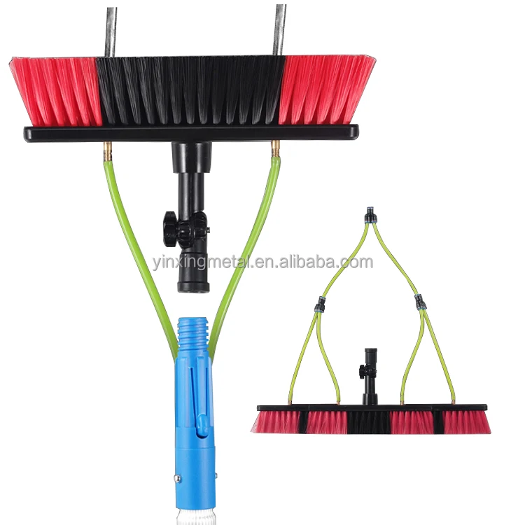 10m Wipe Cleaning Tool Water Spray Solar Panel Glass Cleaning Brush Extension Head Telescopic Rod, Silver pole
10m Wipe Cleaning Tool Water Spray Solar Panel Glass Cleaning Brush Extension Head Telescopic Rod, Silver pole