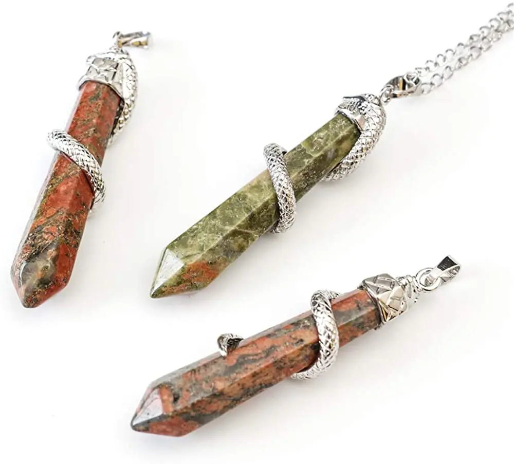 Best Selling Natural Gemstone Pendant Necklace Healing Crystal Quartz Reiki Chakra GemStone Necklaces Pendant for Women 
Best Selling Natural Gemstone Pendant Necklace Healing Crystal Quartz Reiki Chakra GemStone Necklaces Pendant for Women