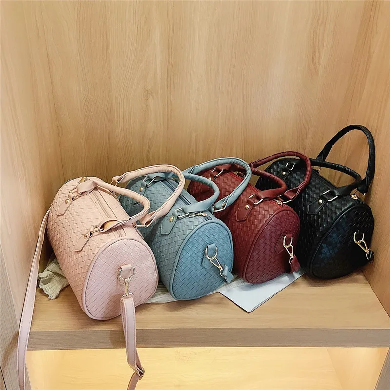 Fashion simple woven pillow crossbody boston shoulder tote big bags women handbags ladies, 4 colors
Fashion simple woven pillow crossbody boston shoulder tote big bags women handbags ladies, 4 colors