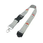 Cool Polyester Lanyards Roll Free Sample With Logo Custom