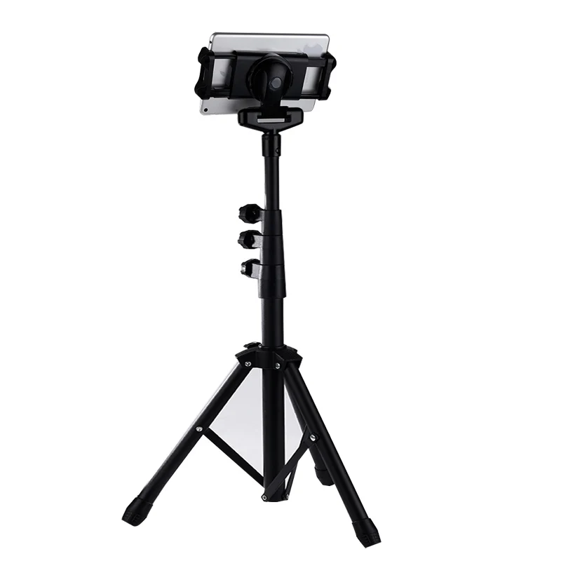 360 Rotation Phone Holder Telescopic Folding Tripod Stand for Selfie Live Broadcast, Black
360 Rotation Phone Holder Telescopic Folding Tripod Stand for Selfie Live Broadcast, Black
