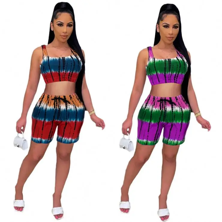 2021 Outfits Women Clothing Two Piece Set Women Fashion Clothing Summer Elestic Shorts Casual
2021 Outfits Women Clothing Two Piece Set Women Fashion Clothing Summer Elestic Shorts Casual