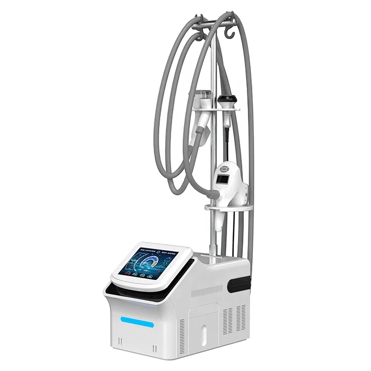 Portable RF Vacuum Cavitation Roller Massage Slimming Beauty Equipment Cellulite removal body slimming machine, White
Portable RF Vacuum Cavitation Roller Massage Slimming Beauty Equipment Cellulite removal body slimming machine, White