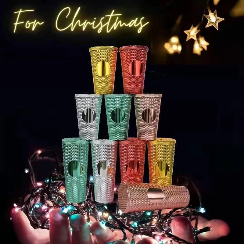 2021 fall black and gold matte studded reusable Christmas mug cold color changing cup tumbler with lid and straw
2021 fall black and gold matte studded reusable Christmas mug cold color changing cup tumbler with lid and straw