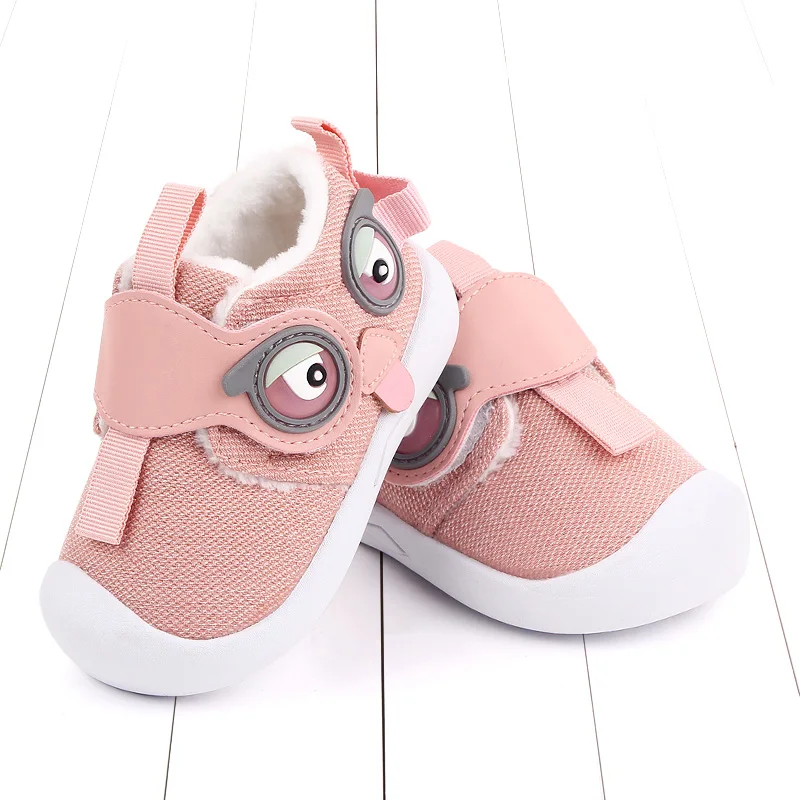 New Arrival Animal Baby Cotton Shoes With Plush Winter Warm Snow Sneakers Lightweight Walking Shoes for First Walk details
