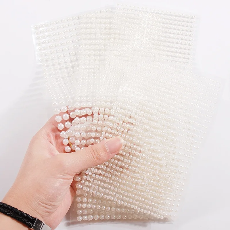 yantuo wholesale 3mm 4mm 5mm 6mm Half Pearl Stickers Self Adhesive Rhinestone Gem Sticker, White
yantuo wholesale 3mm 4mm 5mm 6mm Half Pearl Stickers Self Adhesive Rhinestone Gem Sticker, White