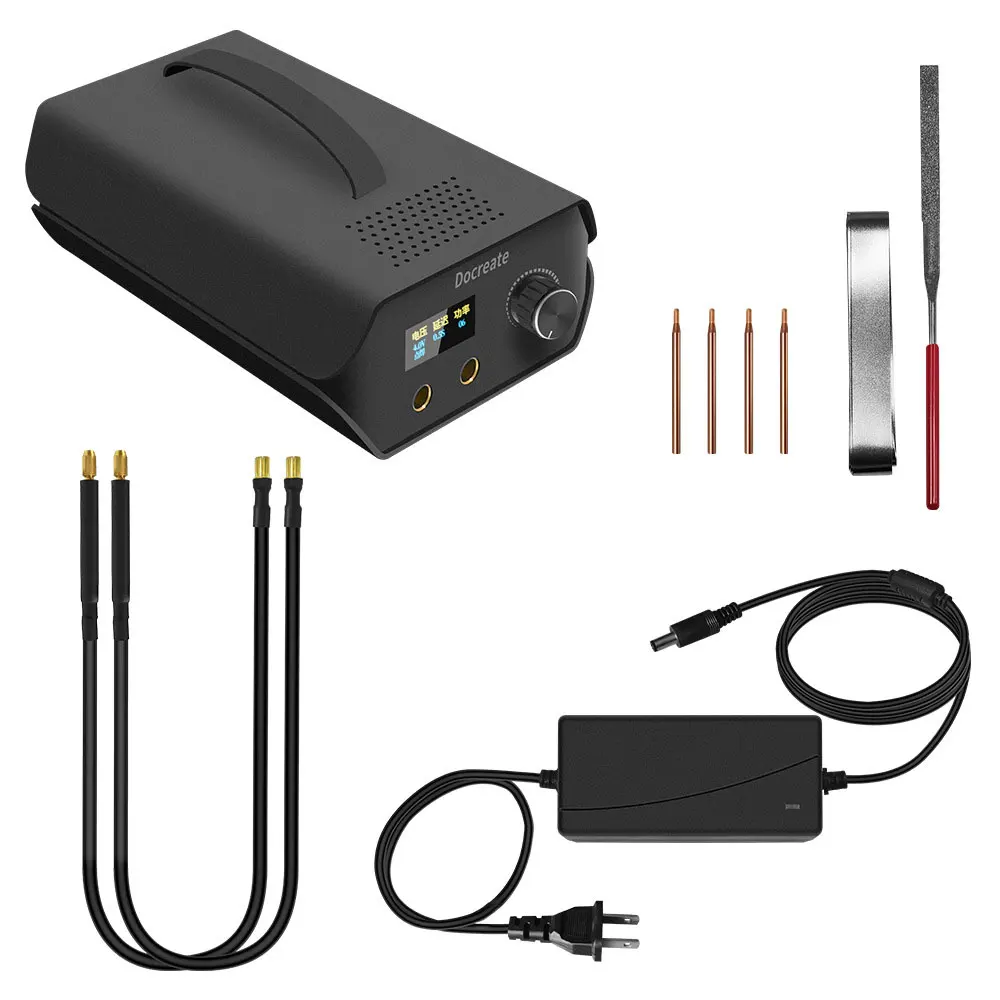 Docreate Portable Super-capacitor Spot Welder Spot Welding Machine for 0.3MM Nickel Plated Sheets
Docreate Portable Super-capacitor Spot Welder Spot Welding Machine for 0.3MM Nickel Plated Sheets