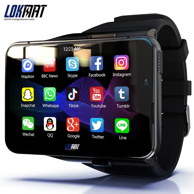 LOKMAT 2021MAX hot sale smart watch 4G wifi 2.88 inch watch phone android smart and camera sports smart watch
LOKMAT 2021MAX hot sale smart watch 4G wifi 2.88 inch watch phone android smart and camera sports smart watch