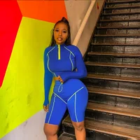 

Women Clothing 2 Piece Sets Neon Two Pieces Shorts Set Casual 2 Piece Tracksuits Women Outfits Sport wears