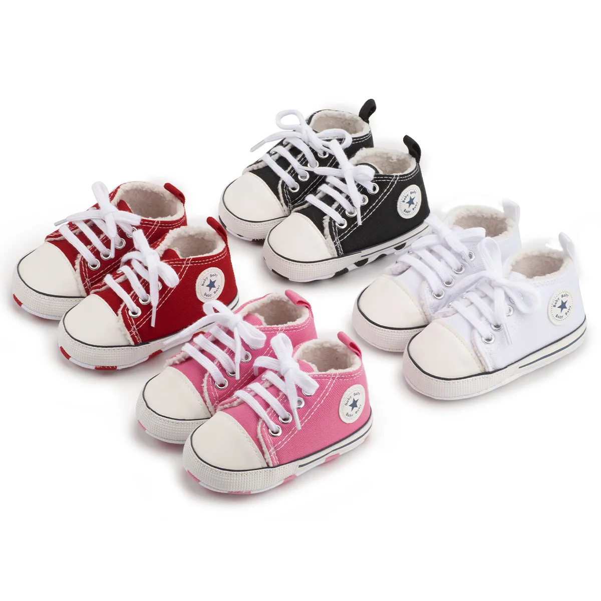 Fashion Winter Cotton Baby Shoes Sneakers Soft Warm Plush Anti Slip Kids Canvas Shoes Newborn Toddler Infant Boy Girl Shoes, 7 colors
Fashion Winter Cotton Baby Shoes Sneakers Soft Warm Plush Anti Slip Kids Canvas Shoes Newborn Toddler Infant Boy Girl Shoes, 7 colors