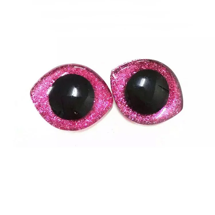 Size 34*23mm Pink Oval Crystal Glitter Eyes Toy Parts Plastic Eyes Safety, Blue brown white orange green or customized
Size 34*23mm Pink Oval Crystal Glitter Eyes Toy Parts Plastic Eyes Safety, Blue brown white orange green or customized