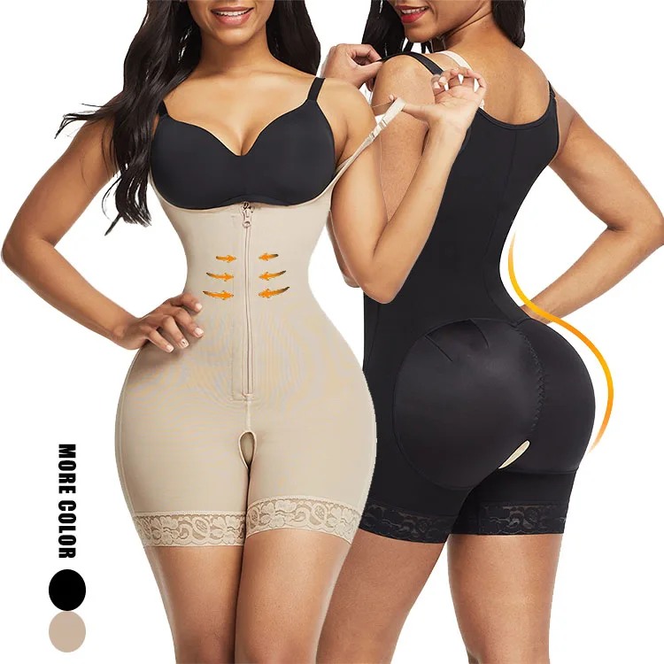 Wholesale Women Skin-Breathable High Waist Butt Lifter Adjustable Straps Body Shapewear With Zipper
Wholesale Women Skin-Breathable High Waist Butt Lifter Adjustable Straps Body Shapewear With Zipper