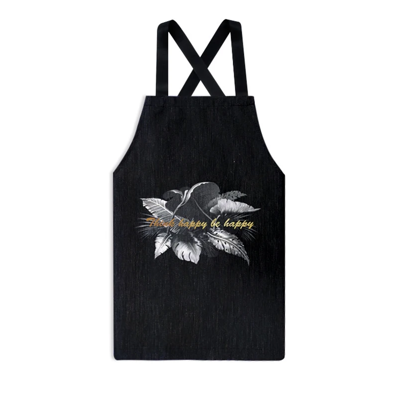 Best Quality Nordic Cotton Linen Cooking Apron Oil-proof Clean Black Kitchen Home Overalls Half-length Coat, As photo
Best Quality Nordic Cotton Linen Cooking Apron Oil-proof Clean Black Kitchen Home Overalls Half-length Coat, As photo