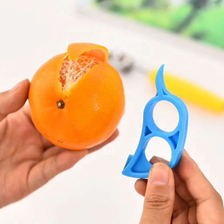 Plastic Orange Peelers Zesters Lemon Grapefruit Fruit Slicer Opener Cutter Kitchen Gadgets At Random 7.4x3.4cm 1PC
Plastic Orange Peelers Zesters Lemon Grapefruit Fruit Slicer Opener Cutter Kitchen Gadgets At Random 7.4x3.4cm 1PC