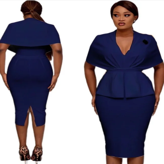 Turkey Design women office clothing smart wear hot sale African deep V-neck sexy dresses, Picture
Turkey Design women office clothing smart wear hot sale African deep V-neck sexy dresses, Picture