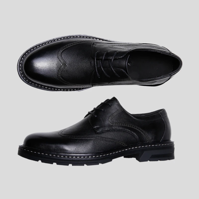 Factory wholesale men casual shoes custom handmade genuine leather dress shoes fashion durable gents shoes, Black
Factory wholesale men casual shoes custom handmade genuine leather dress shoes fashion durable gents shoes, Black
