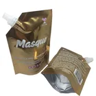 Food Grade Plastic Stand Up Spout Pouches Bag With Custom Printed