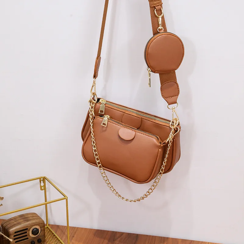 Fashion Solid Color PU Leather Shoulder Messenger Bag Casual Crossbody Bags Women Handbags Totes Bag 3 Sets Evening Clutch Purse, 12 colors
Fashion Solid Color PU Leather Shoulder Messenger Bag Casual Crossbody Bags Women Handbags Totes Bag 3 Sets Evening Clutch Purse, 12 colors