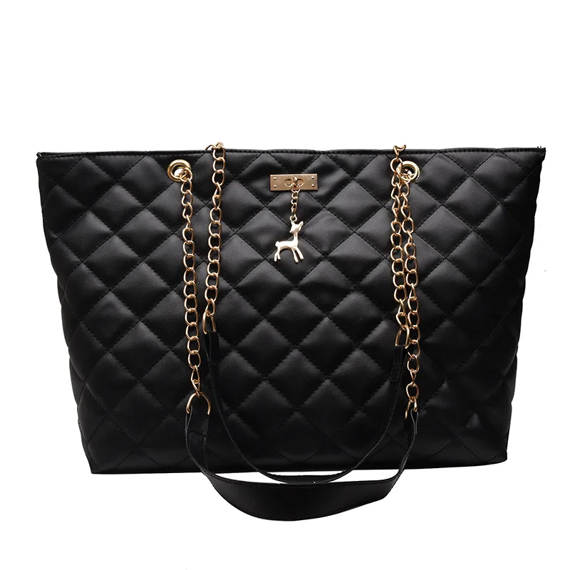 Pu Leather Totes Shoulder Bag Female Top Lady'S Handbag Fashionable Hand Bags, As photos
Pu Leather Totes Shoulder Bag Female Top Lady'S Handbag Fashionable Hand Bags, As photos