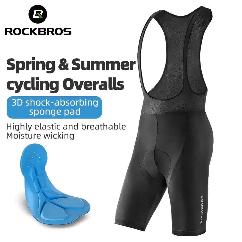 ROCKBROS Excellent Breathable Elasticity Quick-dry Cycling Sports Wear MTB Bike Bicycle Bib Pants With 3D Cushion, Black
ROCKBROS Excellent Breathable Elasticity Quick-dry Cycling Sports Wear MTB Bike Bicycle Bib Pants With 3D Cushion, Black