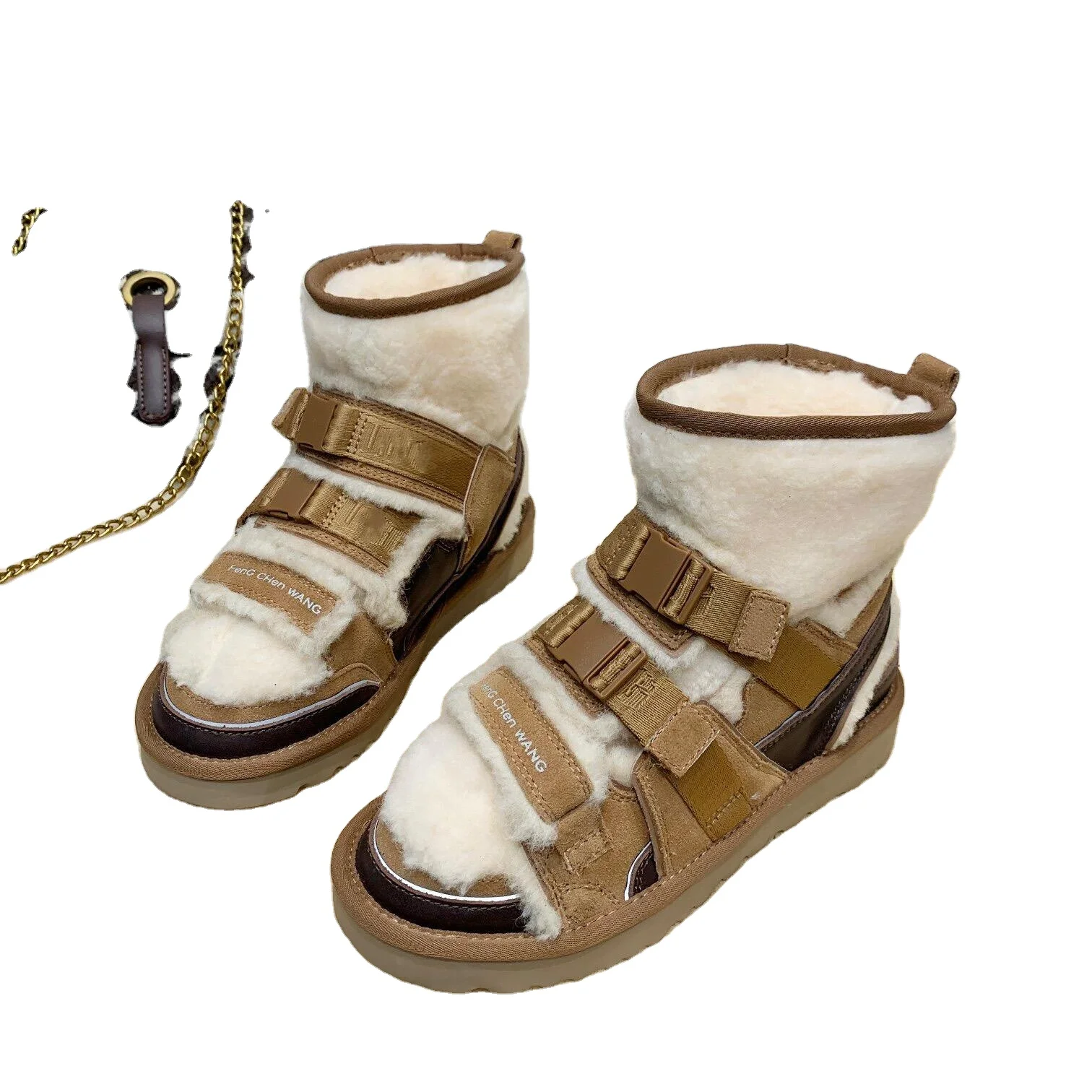 2021 new autumn/winter wool detachable two-wearing snow boots plus velvet padded warm Mao Mao boots, Multicolor
2021 new autumn/winter wool detachable two-wearing snow boots plus velvet padded warm Mao Mao boots, Multicolor