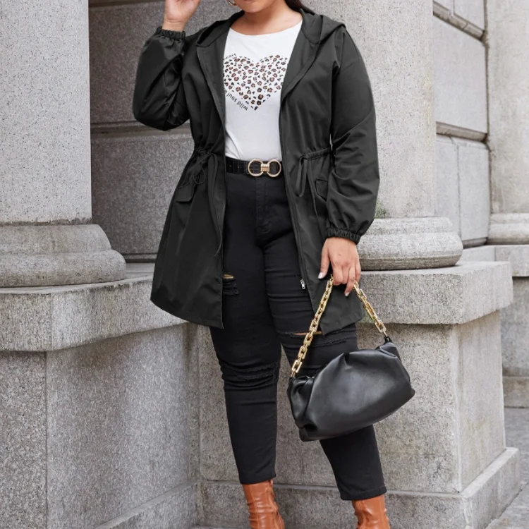 Spring And Autumn Plus Size Zip Up Ladies Clothes Long Sleeve Woman Hoodie Coat
Spring And Autumn Plus Size Zip Up Ladies Clothes Long Sleeve Woman Hoodie Coat