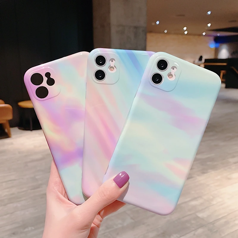 2020 Newest Gradient Rainbow Soft TPU Silicone Mobile Case For iPhone 11 Pro Max XR X XS Max 6s Plus 7 8 Plus
2020 Newest Gradient Rainbow Soft TPU Silicone Mobile Case For iPhone 11 Pro Max XR X XS Max 6s Plus 7 8 Plus