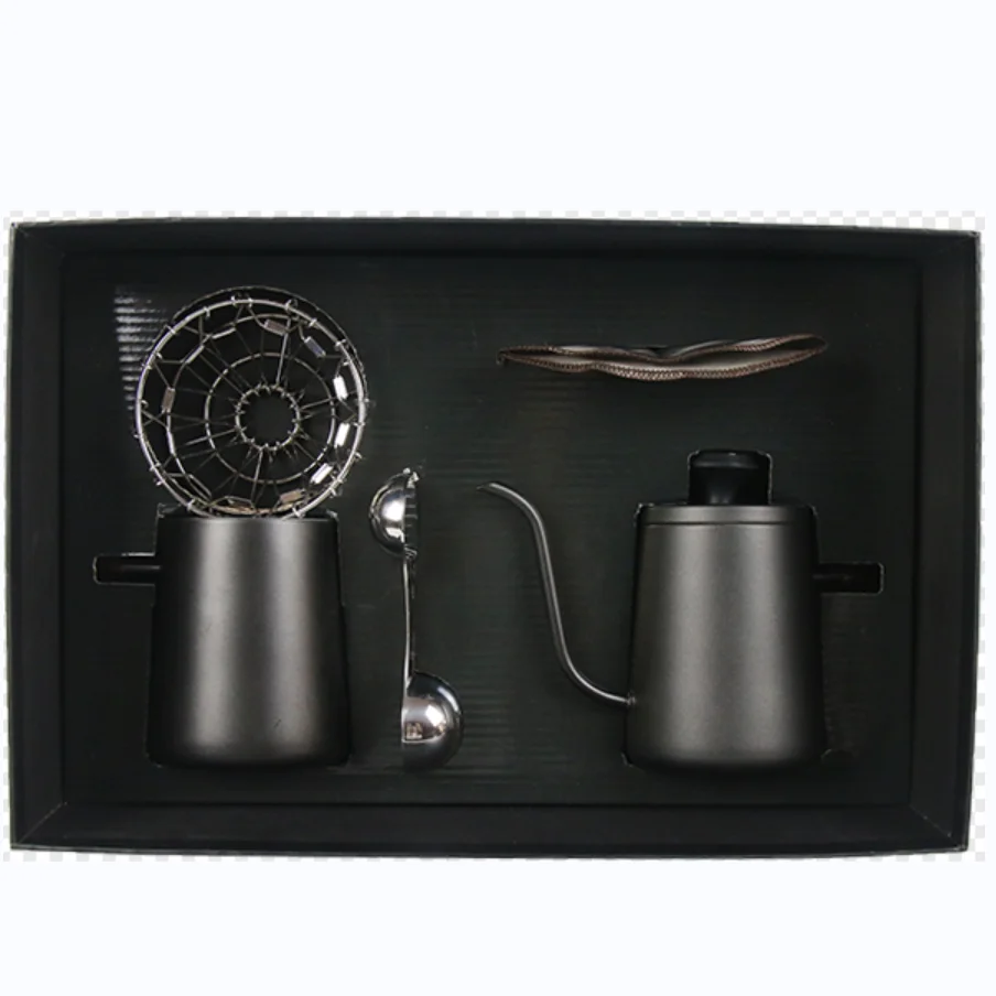Gift Box For Reusable Foldable Metal Mesh Filter With Kettle Pour Over Coffee V60 Coffee & Tea Sets, Black
Gift Box For Reusable Foldable Metal Mesh Filter With Kettle Pour Over Coffee V60 Coffee & Tea Sets, Black
