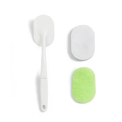 Hot Selling ABS microfiber composite sponge Dishwashing Creative Kitchen Cleaning Multi functional folding brush, White
Hot Selling ABS microfiber composite sponge Dishwashing Creative Kitchen Cleaning Multi functional folding brush, White