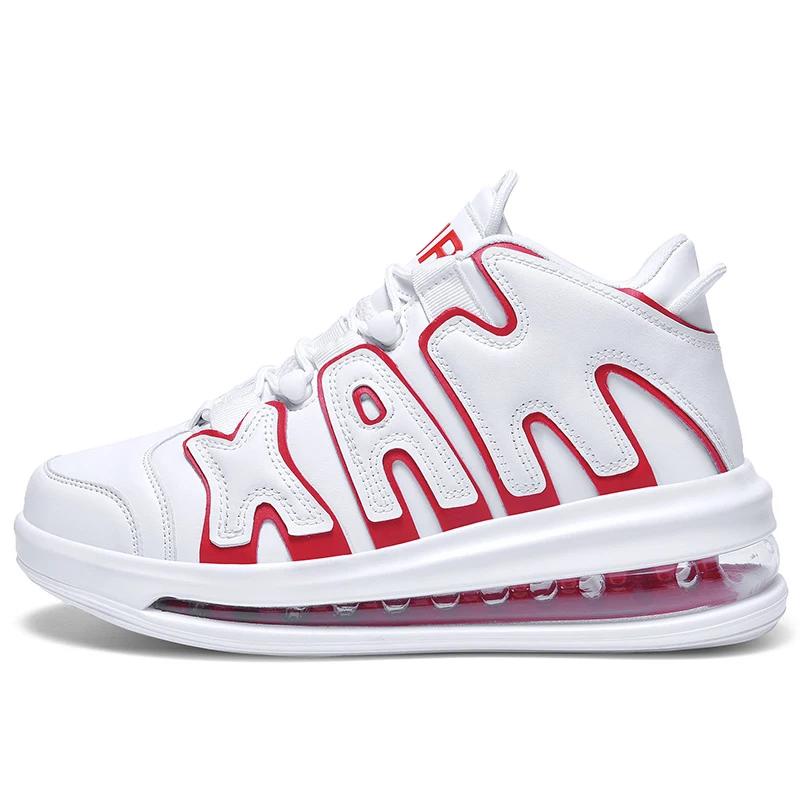 New Design Custom Logo Pippen Air Cushion PU Sole Women High Quality Leather Sports Fashion Sneakers Basketball shoes, 6 color as picture
New Design Custom Logo Pippen Air Cushion PU Sole Women High Quality Leather Sports Fashion Sneakers Basketball shoes, 6 color as picture