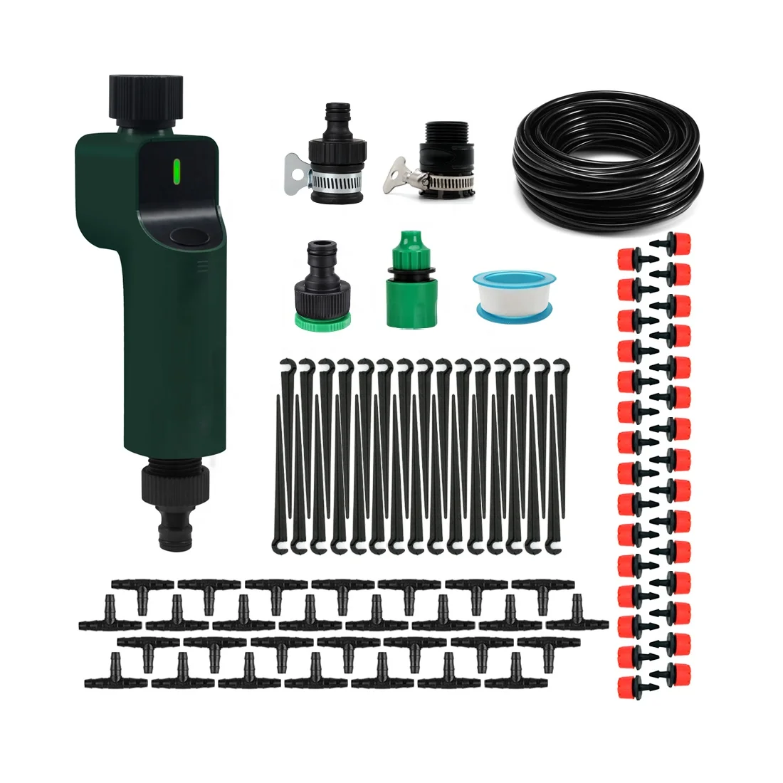 Hot Selling CHINA watering system drip irrigation system with wifi garden timer for garden, Black,orange,blue,red,green
Hot Selling CHINA watering system drip irrigation system with wifi garden timer for garden, Black,orange,blue,red,green