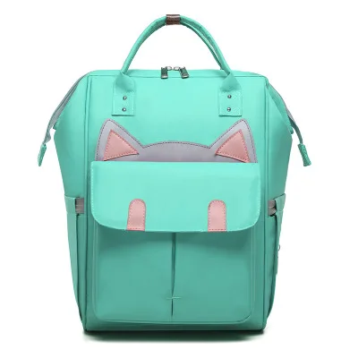 Cat Ear Design Diaper BagsMulti-Function Diaper Backpack Maternity Nappy Mommy Baby Backpack, Purple, black, gray, , green
Cat Ear Design Diaper BagsMulti-Function Diaper Backpack Maternity Nappy Mommy Baby Backpack, Purple, black, gray, , green