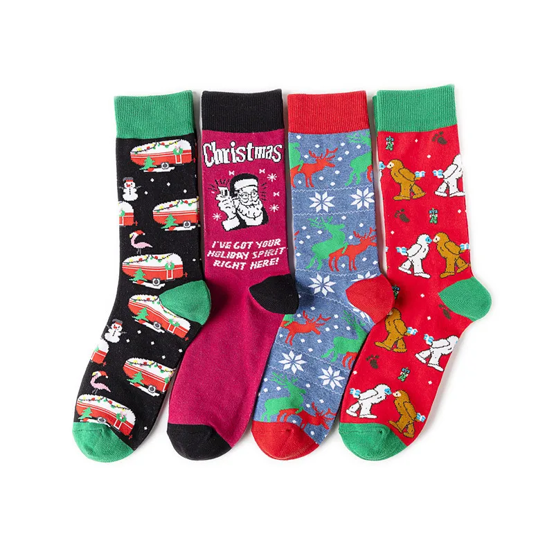 2020 new design fashionable funny custom logo design cotton mens dress christmas socks
2020 new design fashionable funny custom logo design cotton mens dress christmas socks