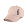 ladies quality baseball cap with custom logo shinning logo