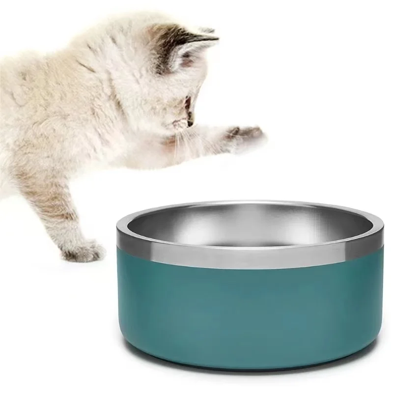 wholesale 42oz Hot Selling High quality Stainless Steel Pet Dog Bowl double wall Dog Cat Pet Feeding Bowl, Based pantone color number
wholesale 42oz Hot Selling High quality Stainless Steel Pet Dog Bowl double wall Dog Cat Pet Feeding Bowl, Based pantone color number